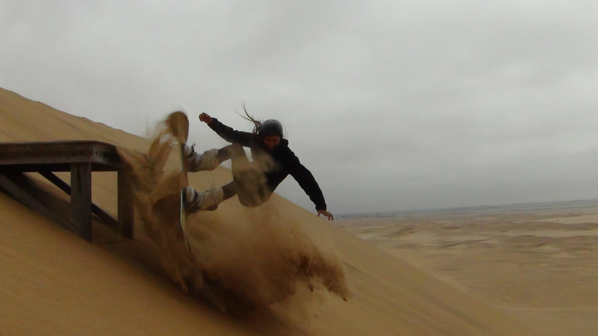 Skiing in Africa. Photo: Gal Zanir